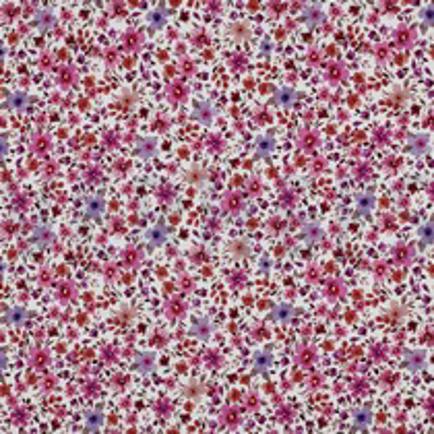 JERSEY DIGITAL BLUMEN FUCHSIA (thumbnail)