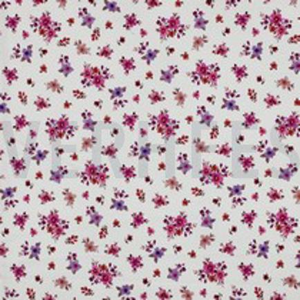 JERSEY DIGITAL BLUMEN FUCHSIA (thumbnail)