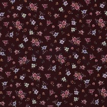 JERSEY DIGITAL BLUMEN BORDEAUXROT (thumbnail)