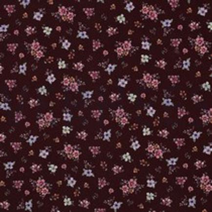 JERSEY DIGITAL BLUMEN BORDEAUXROT (thumbnail)