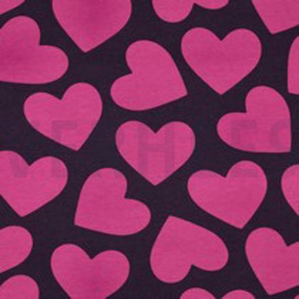 SOFT SWEAT COEURS VIOLET (thumbnail)