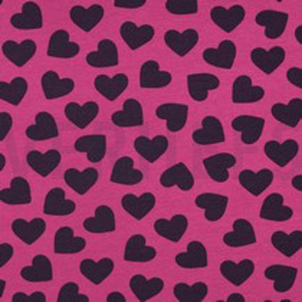 SOFT SWEAT COEURS VIOLET (thumbnail)