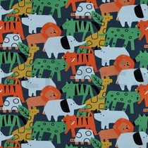 FRENCH TERRY DIEREN PETROL (thumbnail)