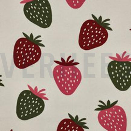 JOGGING ERDBEEREN ECRU (thumbnail)