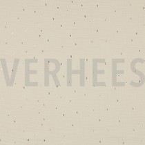 DOUBLE GAUZE FOIL STRIPES ECRU/GOLD (thumbnail)