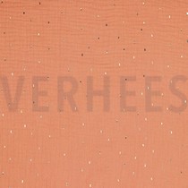 MUSSELIN FOLIE STREIFEN APRIKOSE (thumbnail)