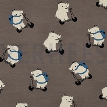 SOFT SWEAT NEUSHOORNS TAUPE (thumbnail)