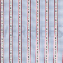 MUSSELIN DIGITAL KAROS BLAU (thumbnail)