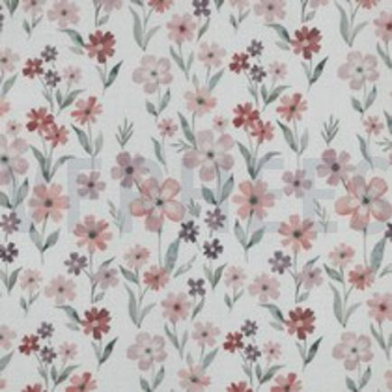 MUSSELIN DIGITAL BLUMEN WEISS (thumbnail)