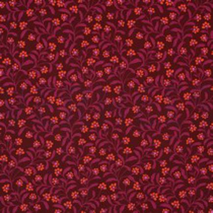 VISCOSE RADIANCE FLEURS BORDEAUX (thumbnail)