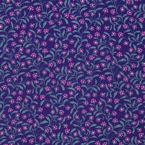 VISCOSE RADIANCE BLOEMEN BLAUW (thumbnail)