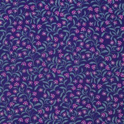 VISCOSE RADIANCE FLEURS BLEU (thumbnail)