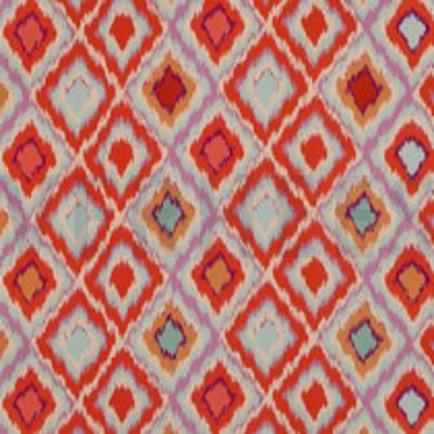 VISCOSE RADIANCE DIGITAL ABSTRAIT ORANGE (thumbnail)