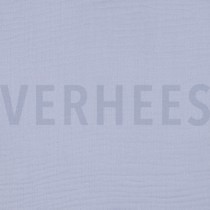 BAUMWOLLE MUSSELIN DREILAGIG GOTS HELLBLAU (thumbnail)