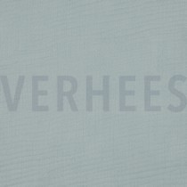 BAUMWOLLE MUSSELIN DREILAGIG GOTS MINZE (thumbnail)