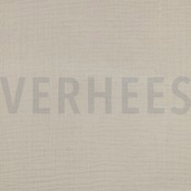 BAUMWOLLE MUSSELIN DREILAGIG GOTS NATUR (thumbnail)