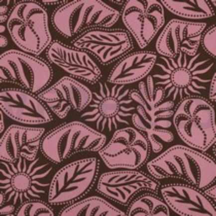 VISCOSE ROSELLA STRETCH ABSTRACT ARMY GREEN (thumbnail)