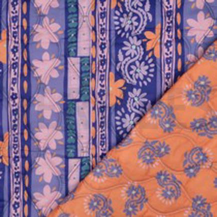 COTTON VOILE STEPPED DIGITAL FLOWERS PURPLE (thumbnail)