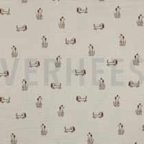 MUSSELIN GOTS NATURAL HUNDE NATUR (thumbnail)