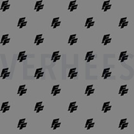 KATOENEN POPLIN FAST & FURIOUS STEENGRIJS (thumbnail)
