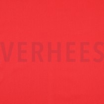 KATOENEN POPLIN GOTS TOMAATROOD (thumbnail)