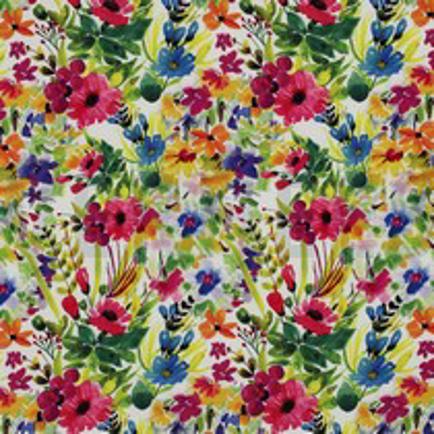 VISCOSE RADIANCE DIGITAL FLEURS MULTICOLORE (thumbnail)