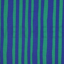 FRENCH TERRY GOTS STREIFEN JENNIFER BOURON BLAU/GRÜN (thumbnail)