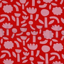 JERSEY GOTS BLUMEN JENNIFER BOURON ORANGE (thumbnail)