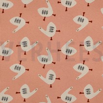 RIPPJERSEY GOTS GÄNSE JENNIFER BOURON ROSA (thumbnail)