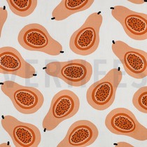 TOILE DÉCORATION FRUIT BLANC (thumbnail)