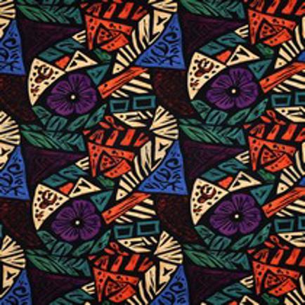 VISCOSE JERSEY DIGITAL ABSTRACT NOIR (thumbnail)