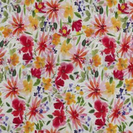 VISCOSE DOBBY DIGITAL FLOWERS MULTICOLOUR (thumbnail)