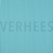 POPLIN STRIPES TURQUOISE (thumbnail)