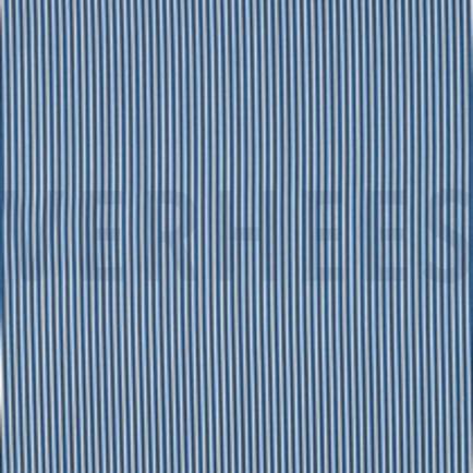 KATOENEN POPLIN STREPEN BLAUW (thumbnail)