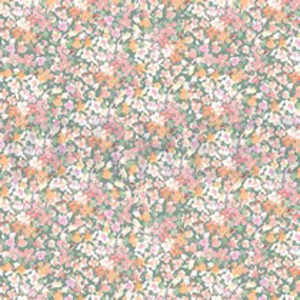 JERSEY DIGITAAL KLEINE BLOEMEN SALIEGROEN (thumbnail)