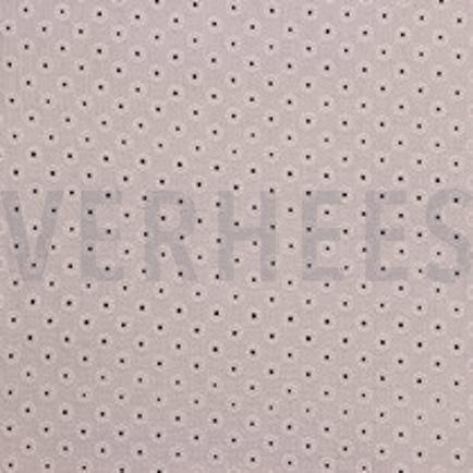 DOUBLE GAUZE EMBROIDERY BLOEMEN ZACHTROZE/OUDROZE (thumbnail)