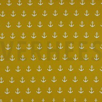 POPELINE DE COTON ANCRE OCRE (thumbnail)