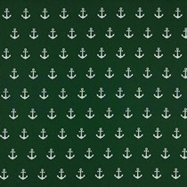 POPELINE DE COTON ANCRE VERT FONCÉ (thumbnail)