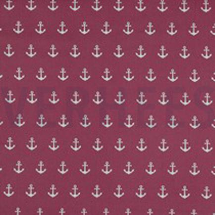 KATOENEN POPLIN ANKERS MAUVE (thumbnail)
