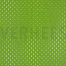 KATOENEN POPLIN KLEINE ANKERS LIMOEN (thumbnail)