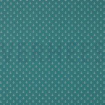 KATOENEN POPLIN KLEINE ANKERS OUDGROEN (thumbnail)