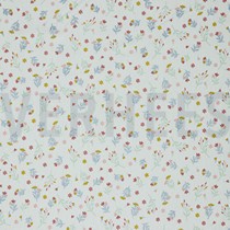 POPELINE DE COTON GLITTER FLEURS BLANC (thumbnail)
