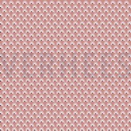 KATOENEN POPLIN FANTASIEBLOEMEN BLUSH (thumbnail)