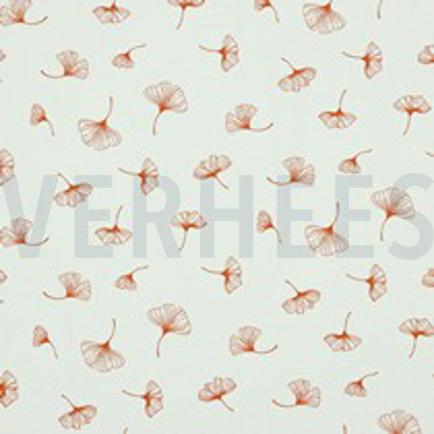 CORDUROY BABYRIB GINKGO BILOBA GEBROKEN WIT (thumbnail)