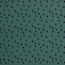 WAFFLEPIQUÉ POIS VERT ANCIEN (thumbnail)