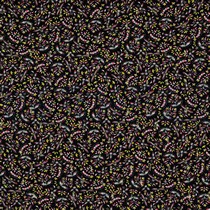 VISKOSE LUREX KLEINE BLUMEN SCHWARZ (thumbnail)