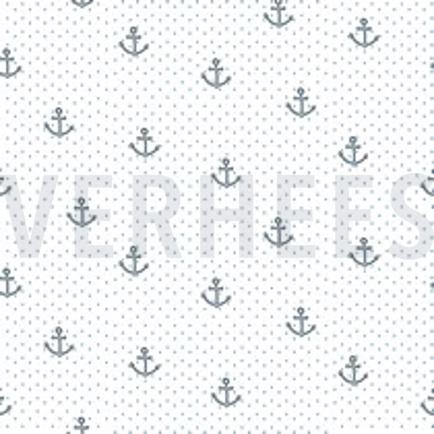 KATOENEN POPLIN BABY MARITIEM WIT (thumbnail)
