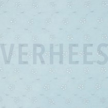 GEWASCHEN STICKEREI BLAU (thumbnail)