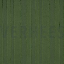 COTON JACQUARD RAYURES VERT ARMÉE (thumbnail)