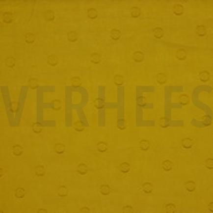 KATOENEN JACQUARD STIPPEN OKER (thumbnail)